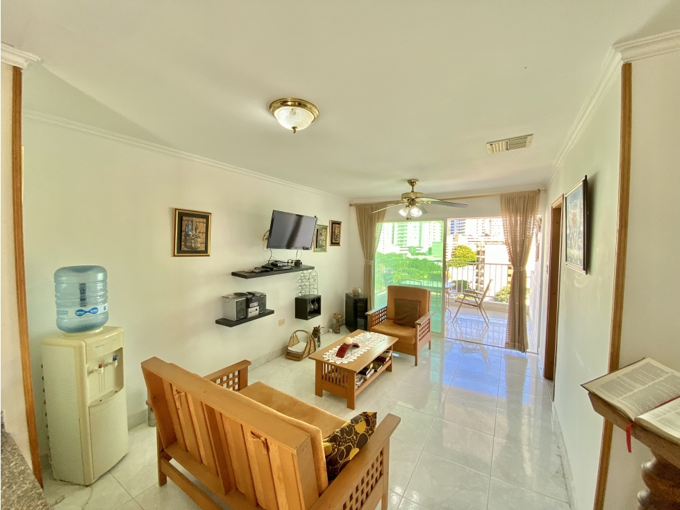 VENTA APARTAMENTO AMOBLADO CON VISTA AL MAR RODADERO SUR SANTA MARTA — foto 3