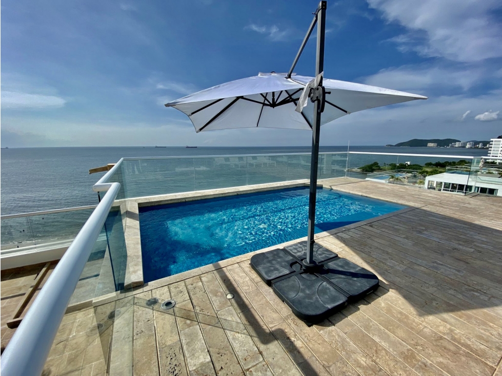 VENTA APARTAMENTO CON PISCINA PRIVADA - FRENTA AL MAR - PLAYA DORMIDA — foto 5