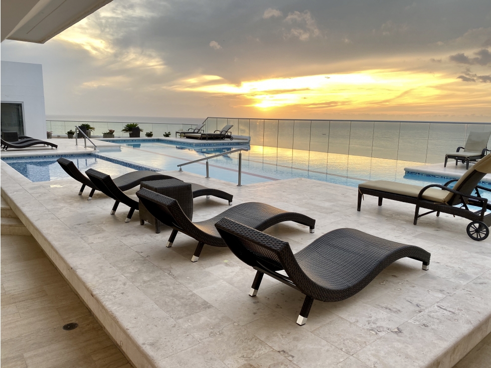 VENTA APARTAMENTO FRENTE AL MAR PLAYA SALGUERO - SANTA MARTA