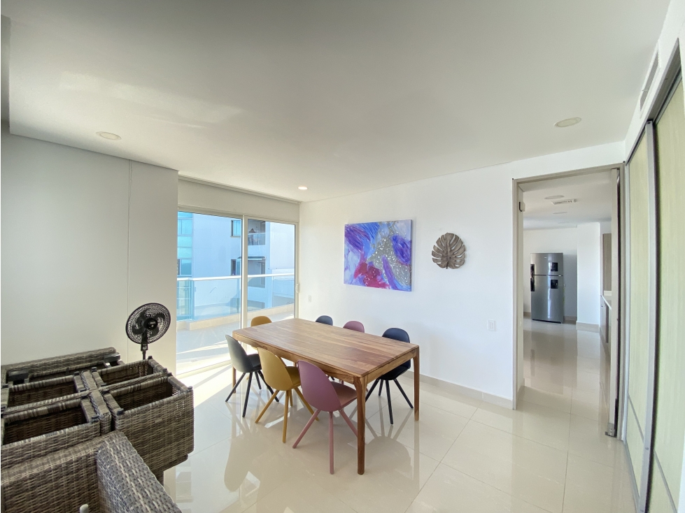 VENTA PH APARTAMENTO FRENTE AL MAR RODADERO SUR - SANTA MARTA — foto 6