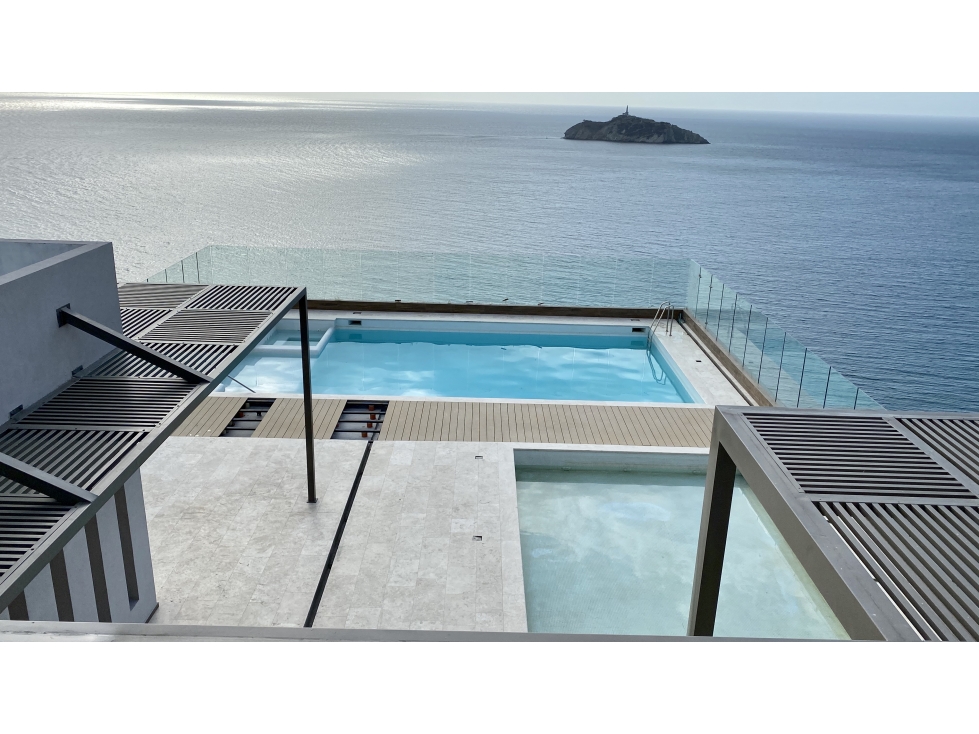 VENTA APARTAMENTO CON VISTA AL MAR BELLAVISTA- LOS COCOS-SANTA MARTA