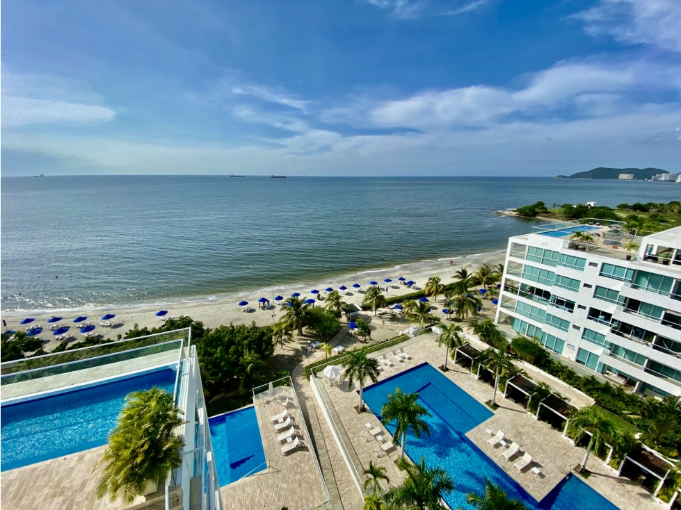 VENTA APARTAMENTO CON PISCINA PRIVADA - FRENTA AL MAR - PLAYA DORMIDA — foto 6
