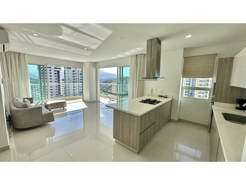 ARRIENDO APARTAMENTO FRENTE AL MAR - RODADERO SUR, SANTA MARTA — foto 2