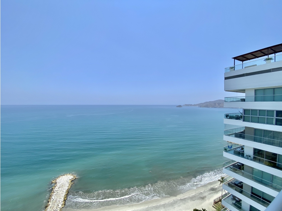 ARRIENDO APARTA-ESTUDIO AMOBLADO EN AMBAR OCEANIC VISTA FRONTAL AL MAR — foto 5