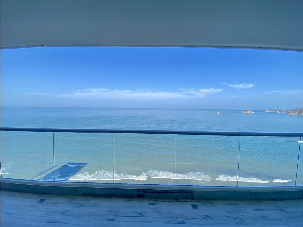 VENTA APARTAMENTO FRENTE AL MAR PLAYA SALGUERO - SANTA MARTA — foto 4