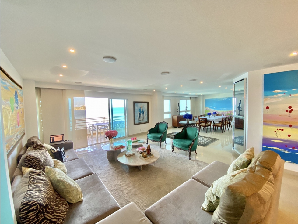 SE VENDE APARTAMENTO FRENTE AL MAR BELLAVISTA-LOS COCOS, SANTA MARTA — foto 5