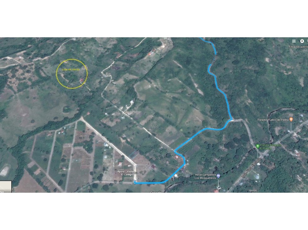 Vendemos Lote 950 Mt2 Urbanización Bello Horizonte Apulo - 3