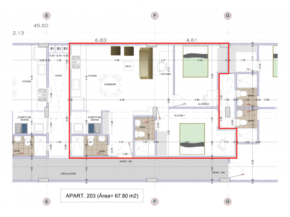 VENTA APARTAMENTO NUEVO 203 CON ASCENSOR, LA UNIÓN - ANTIOQUIA — foto 5