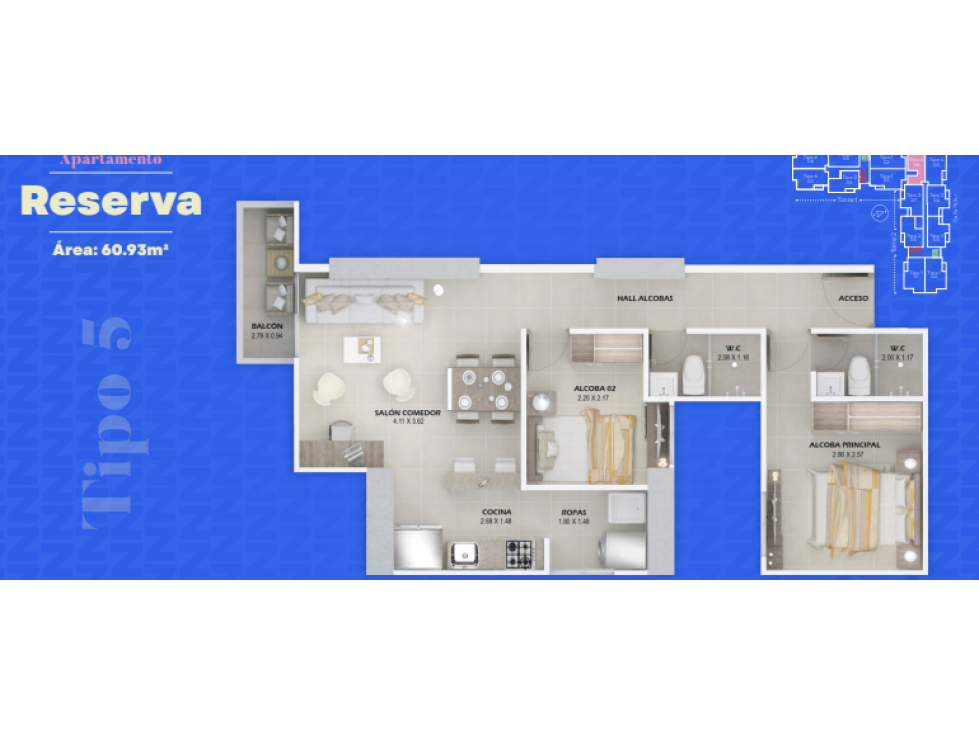 Se VENDE APARTAMENTO en LA ESTRELLA Sector TOLEDO. — foto 3