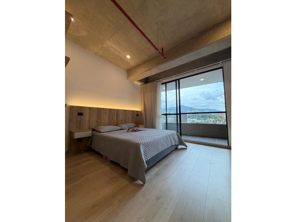 SE ARRIENDA APARTA LOFT AMOBLADO EN SABANETA, sector CALLE LARGA — foto 2