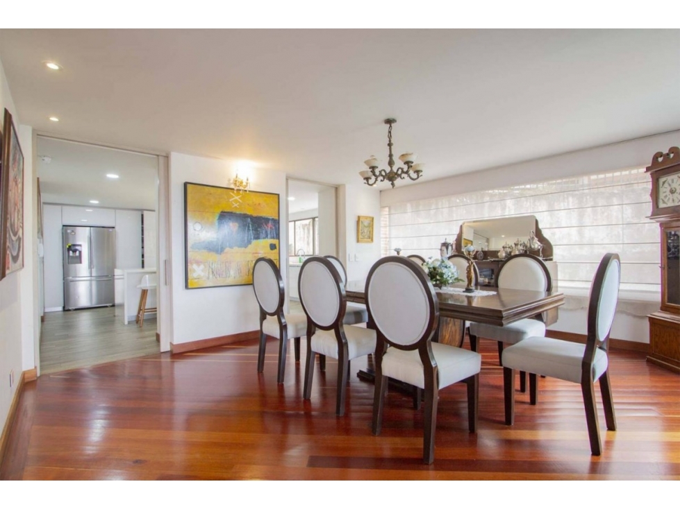 Arriendo apto en Chicó Alto 380 m2 + terrazas + muebles — foto 6