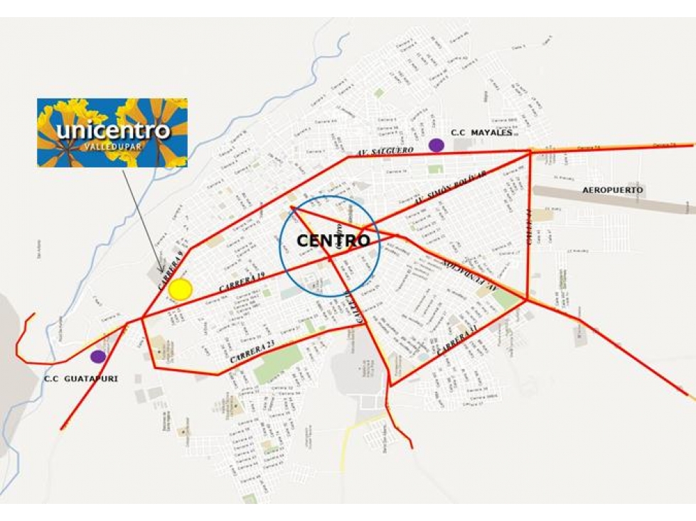 Vendo Local Valledupar Unicentro+60.97ms2 - 3