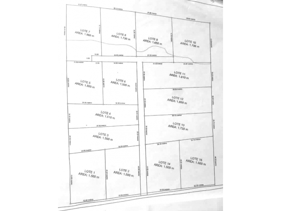 Vendo Lotes en la Mesa+1.500 ms2 - 3