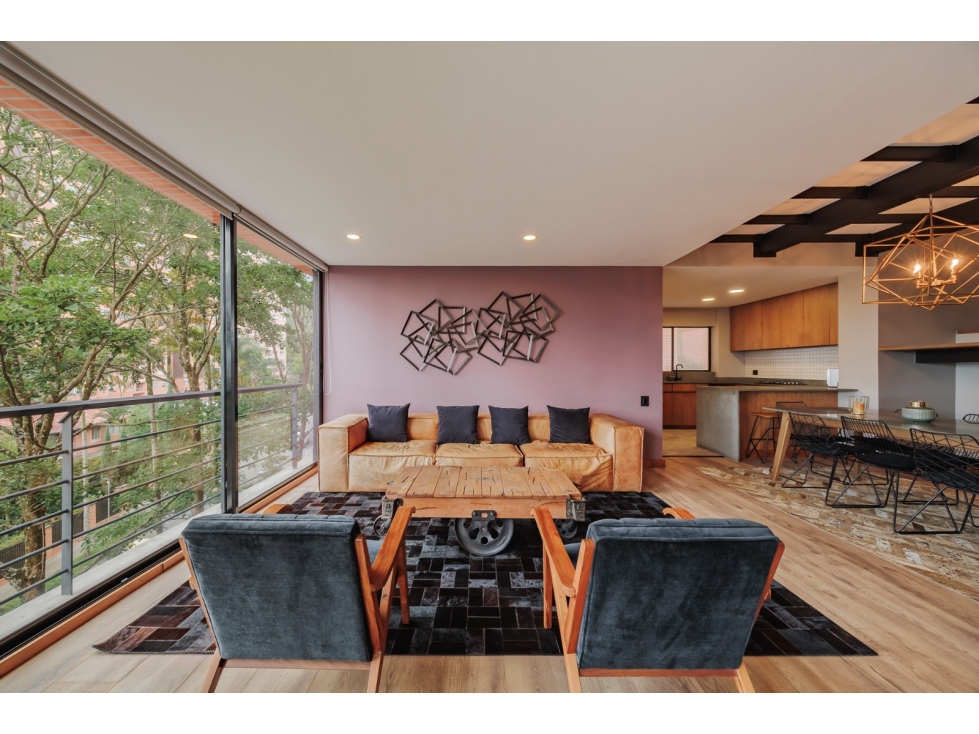 Vendo apto El Poblado calle 20 s - 22 + duplex +157 m2 +terraza