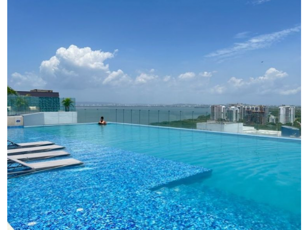 Vendo Apto en Cartagena la Boquilla+2 hab+piso 5 exterior +90.3 ms2