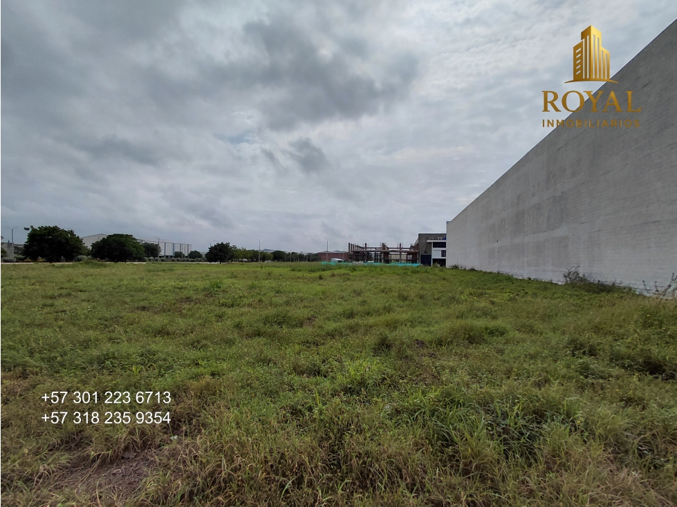 GALAPA ATLANTICO COLOMBIA VENTA 5 LOTES EN ZONA FRANCA 8.567 METROS - 1