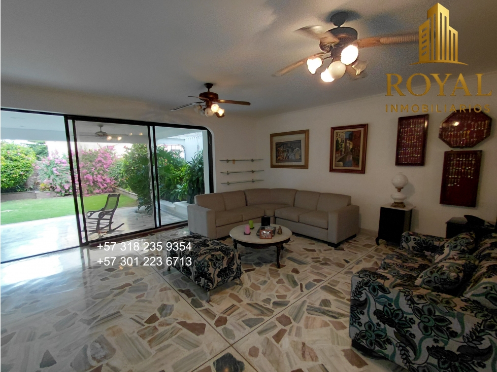 ANDALUCIA, RIOMAR, BARRANQUILLA, CASA DISEÑO CLASICO AÑOS 70 — foto 2