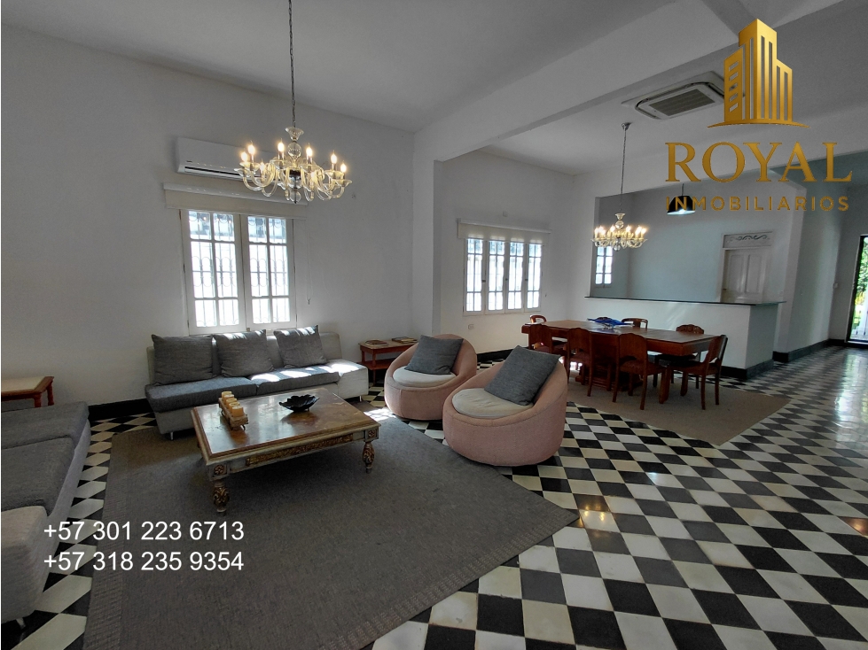 PRADO, BARRANQUILLA, VENTA CASA PATRIMONIAL, 200 M2, LOTE 476 M2