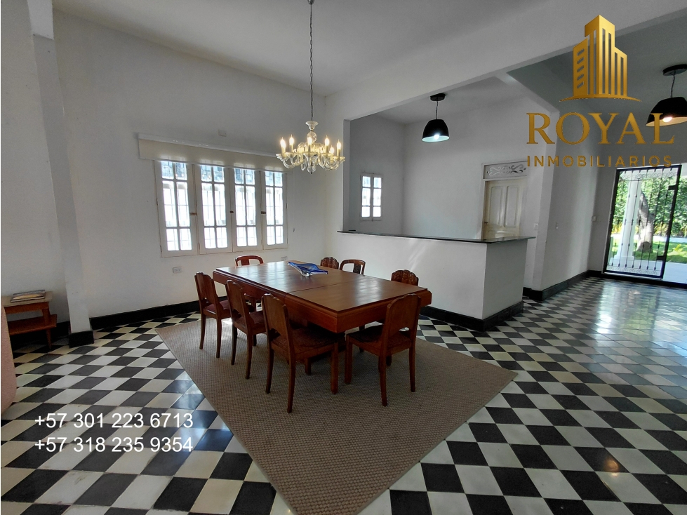PRADO, BARRANQUILLA, VENTA CASA PATRIMONIAL, 200 M2, LOTE 476 M2 — foto 3