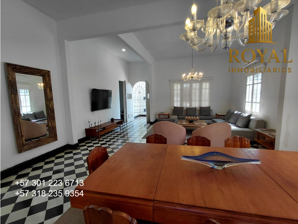 PRADO, BARRANQUILLA, VENTA CASA PATRIMONIAL, 200 M2, LOTE 476 M2 — foto 5