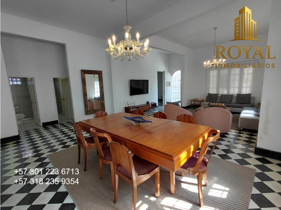 PRADO, BARRANQUILLA, VENTA CASA PATRIMONIAL, 200 M2, LOTE 476 M2 — foto 6