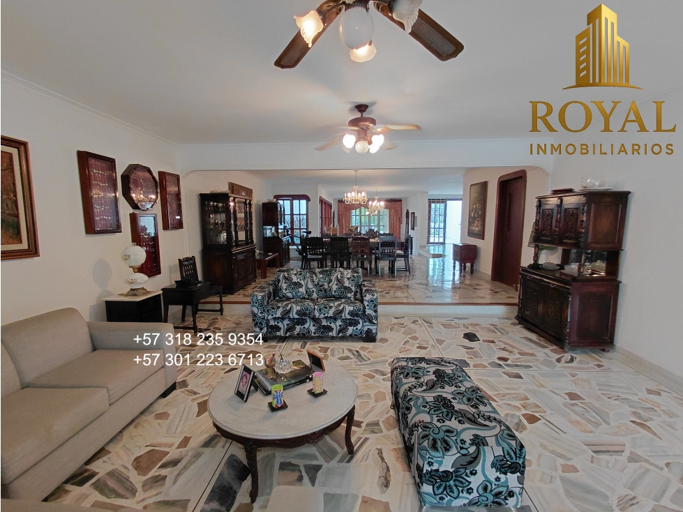 ANDALUCIA, RIOMAR, BARRANQUILLA, CASA DISEÑO CLASICO AÑOS 70 — foto 6