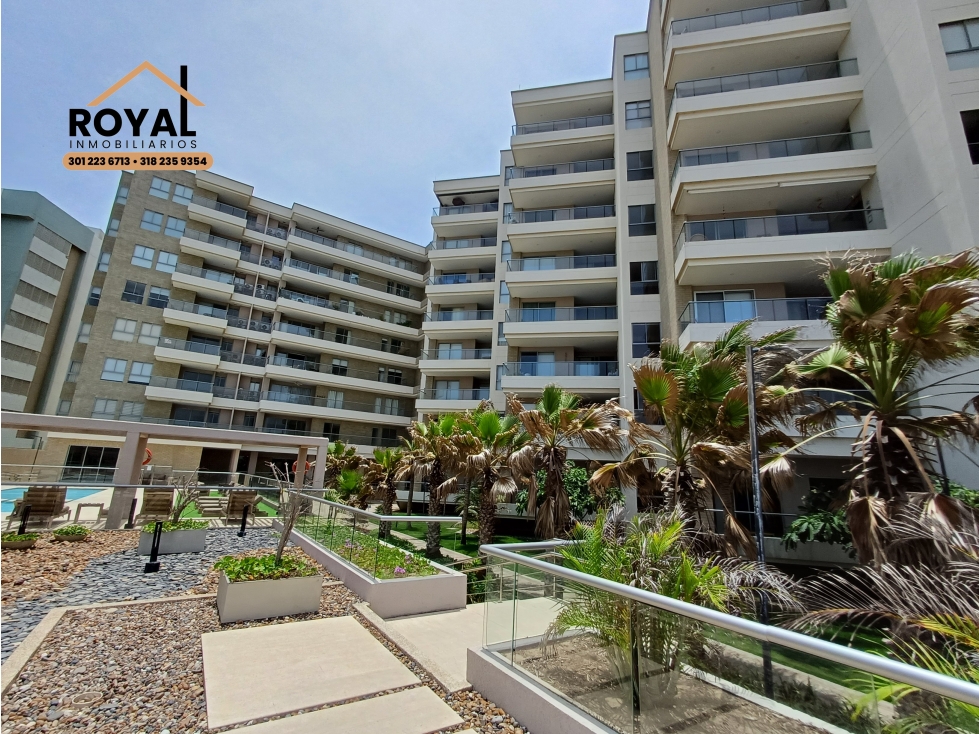 PUNTA ROCA, SABANILLA, PUERTO COLOMBIA, VENTA APARTAMENTO 110.6 M2 — foto 2