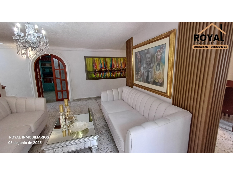 CIUDAD JARDIN BARRANQUILLA VENTA CASA 259 M2 LOTE 283 M2 — foto 2