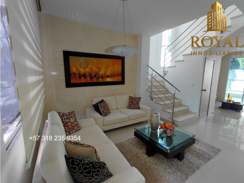 VILLA CAMPESTRE BARRANQUILLA PUERTO COLOMBIA CASA 200 M2 LOTE 397 M2 — foto 2
