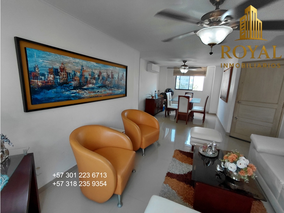 ALTOS DEL LIMON, NORTE BARRANQUILLA, VENTA APARTAMENTO 83.20 METROS — foto 2