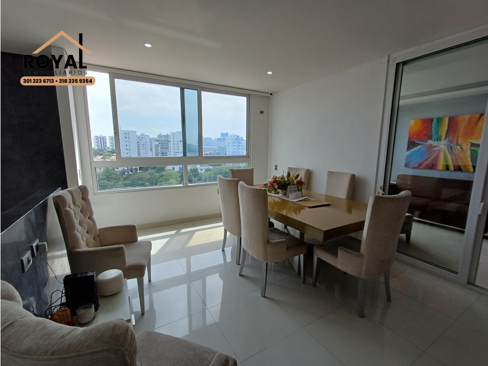 VILLA SANTOS BARRANQUILLA VENTA APARTAMENTO DUPLEX 130 M2 ESTRATO 5 — foto 3
