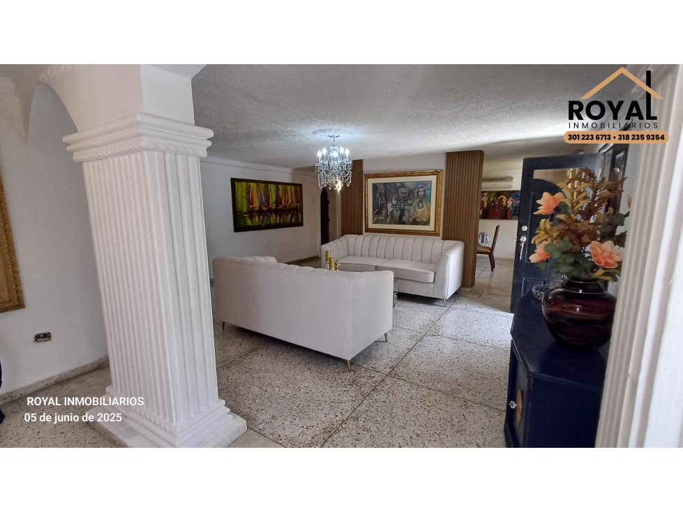 CIUDAD JARDIN BARRANQUILLA VENTA CASA 259 M2 LOTE 283 M2 — foto 3
