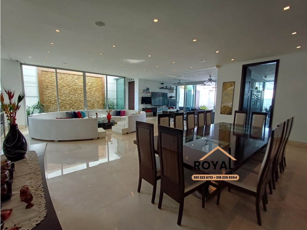 RIOMAR BARRANQUILLA VENTA CASA DE LUJO DE 1.100 METROS — foto 3