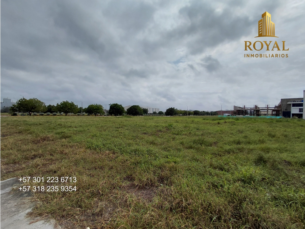 GALAPA ATLANTICO COLOMBIA VENTA 5 LOTES EN ZONA FRANCA 8.567 METROS - 3