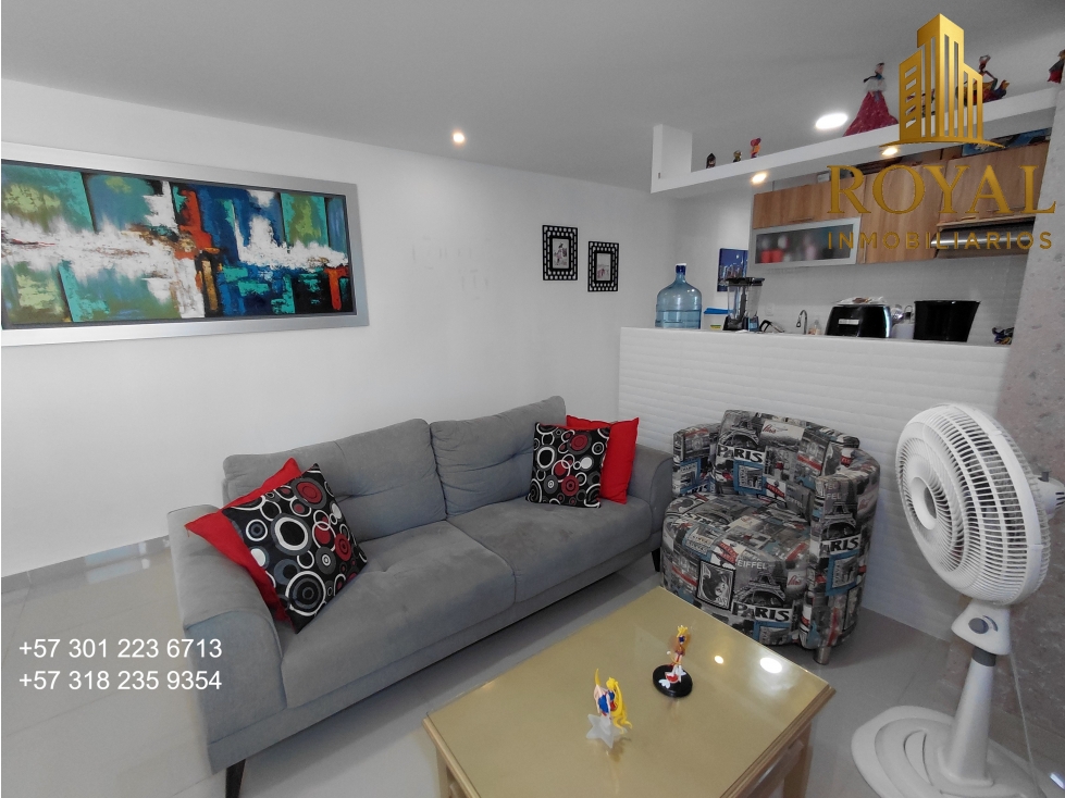 ALTAMIRA, NORTE DE BARRANQUILLA, VENTA APARTAMENTO 70 METROS — foto 3