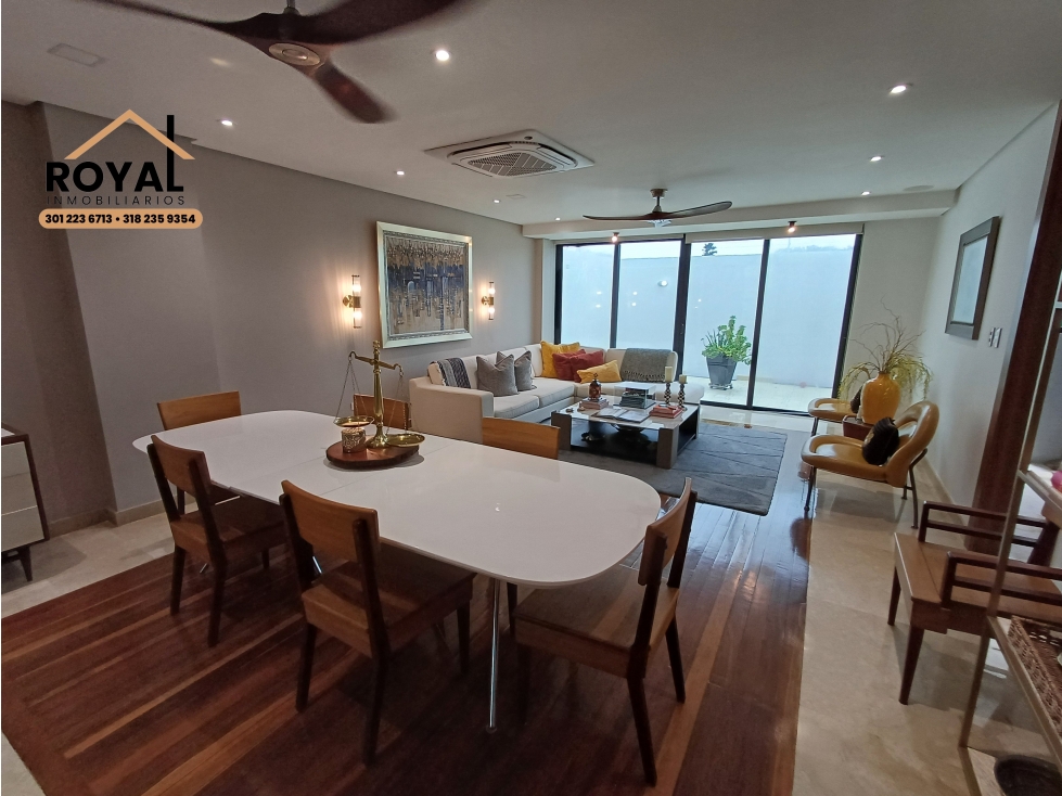 VILLA CAMPESTRE BARRANQUILLA PUERTO COLOMBIA CASA 250 M2 — foto 4