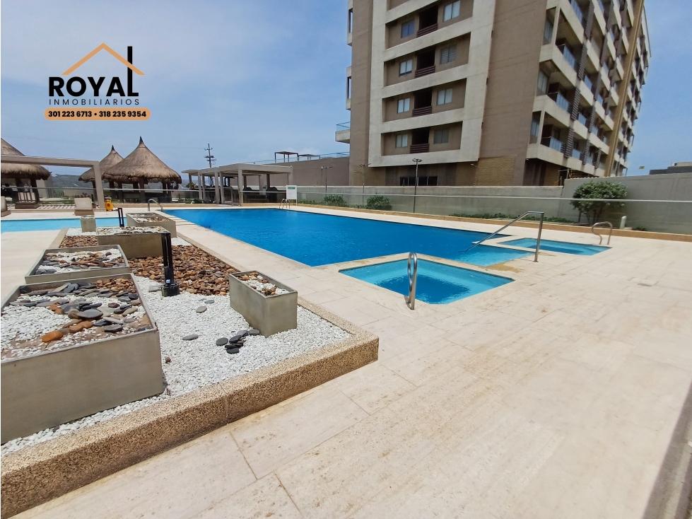 PUNTA ROCA, SABANILLA, PUERTO COLOMBIA, VENTA APARTAMENTO 110.6 M2 — foto 4