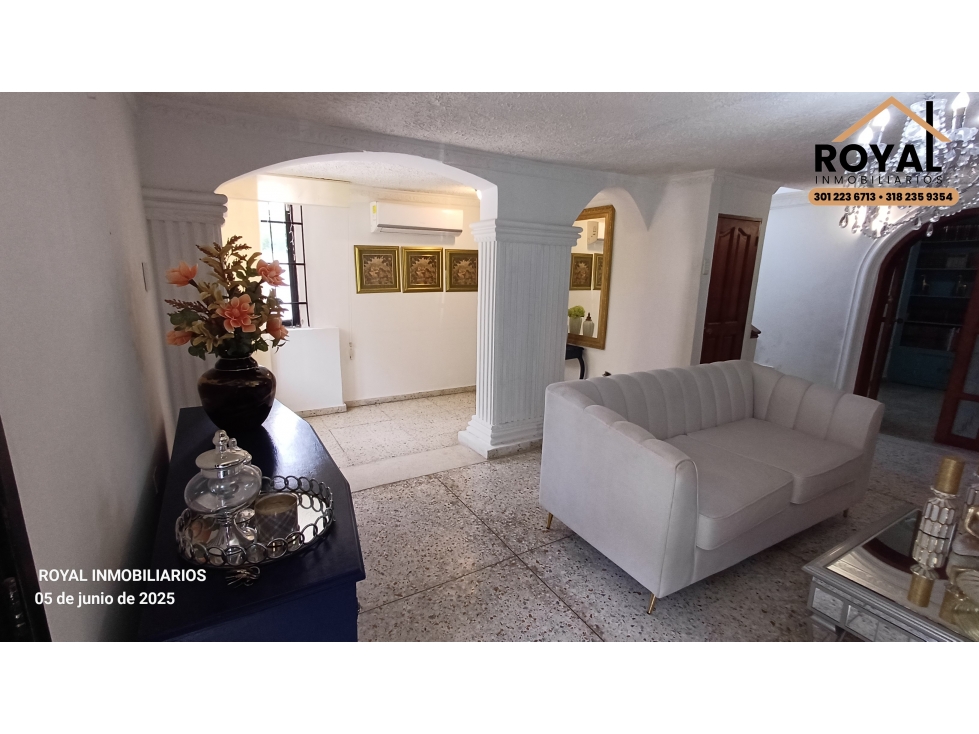 CIUDAD JARDIN BARRANQUILLA VENTA CASA 259 M2 LOTE 283 M2 — foto 4