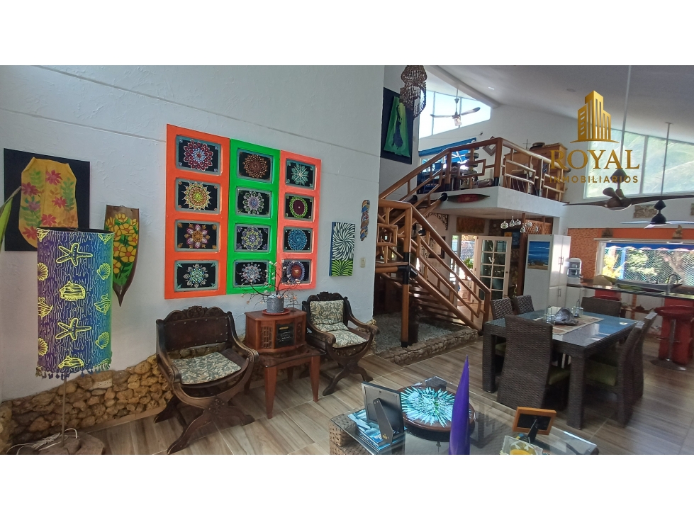 SALGAR PUERTO COLOMBIA ATLANTICO CASA AMOBLADA 250 M2 ESTRATO 3 - 3