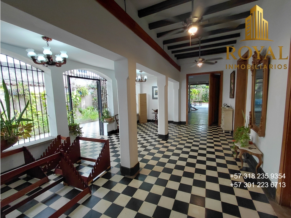 EL PRADO, BARRANQUILLA, CASA PATRIMONIAL, 212 M2, LOTE 613 M2 — foto 4