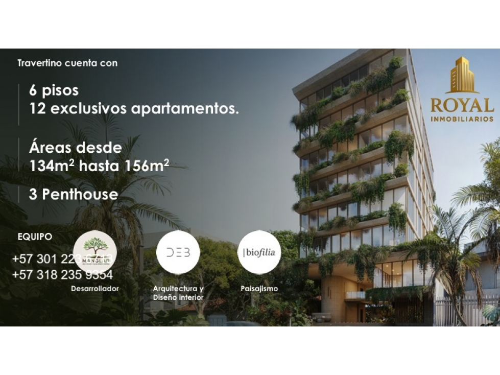 RIOMAR, BARRANQUILLA, PROYECTO TRAVERTINO, VENTA APARTAMENTOS — foto 5
