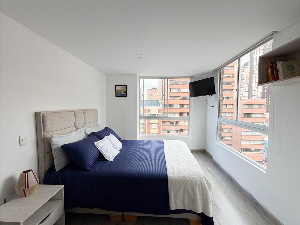 Apartaestudio para venta en la candelaria permite para rentas cortas