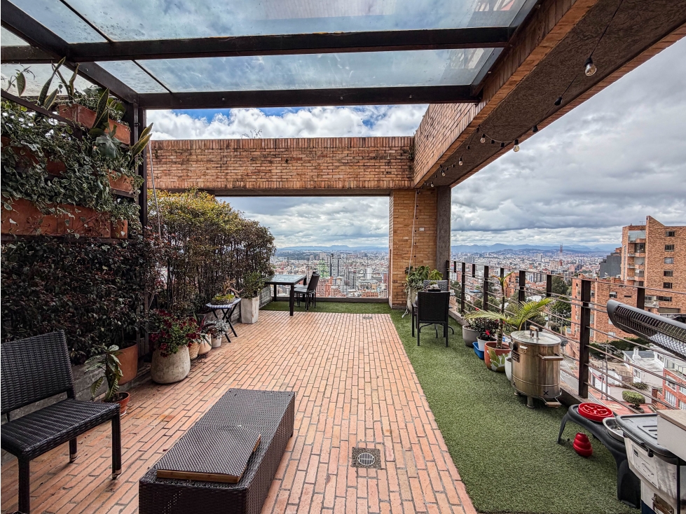 Apartamento en venta en Chapinero Alto | Gran terraza y vista a Bogotá — foto 2