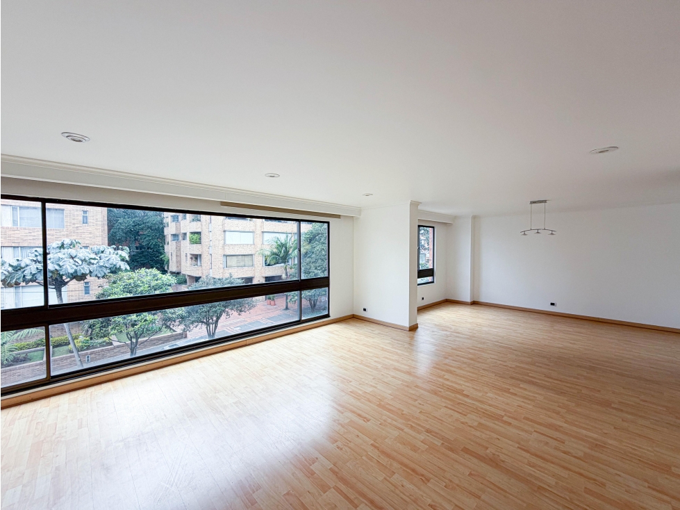 Arriendo apto en Nogal, 2 habitaciones