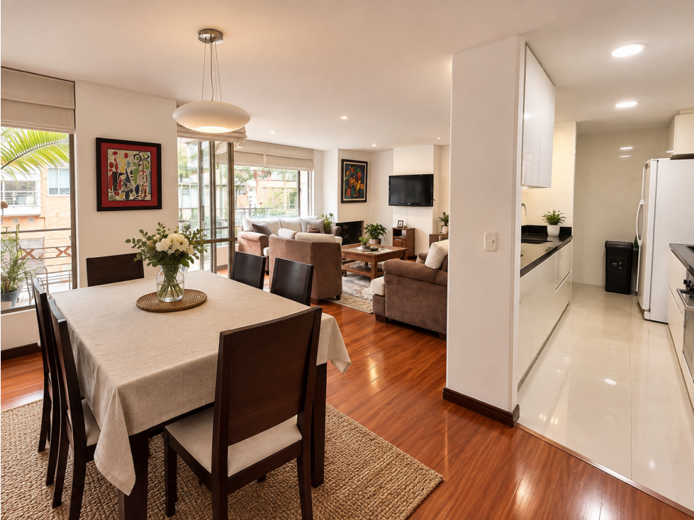 Apartamento para venta y arriendo amoblado en virrey