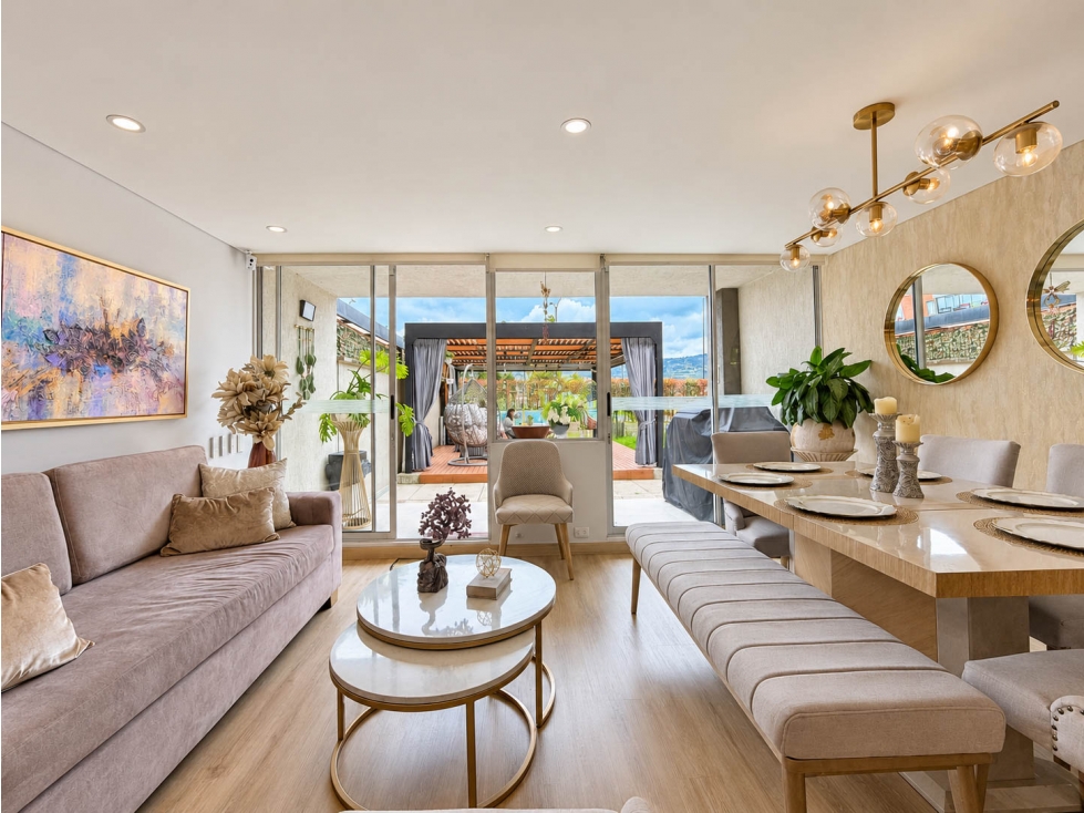 Apartamento con terraza para venta en cajica milla de oro — foto 2