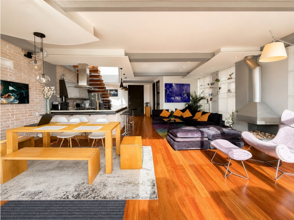 Espectacular triplex con terraza en Rosales para venta y arriendo — foto 4