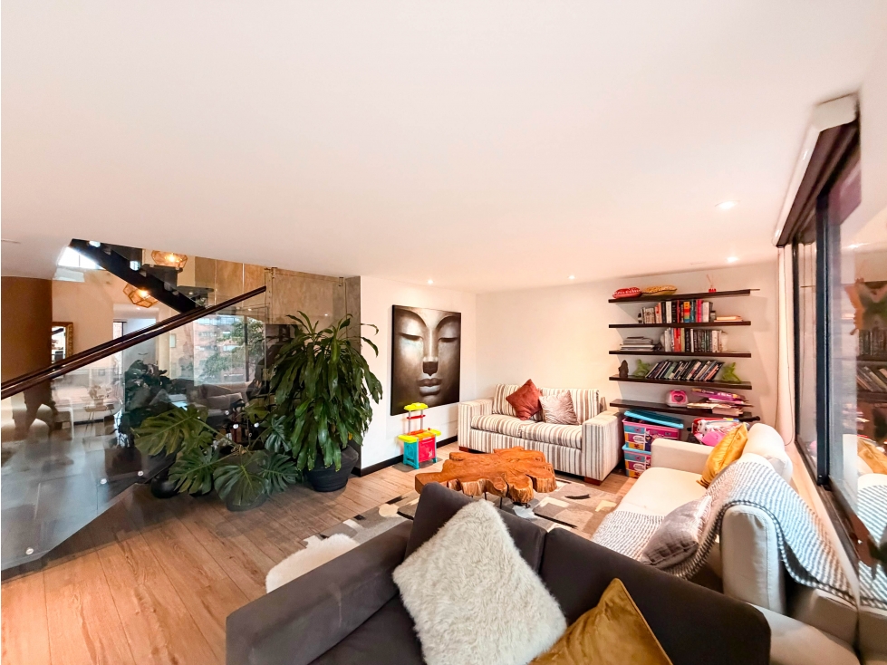 Apartamento duplex con terraza para venta en el nogal — foto 4