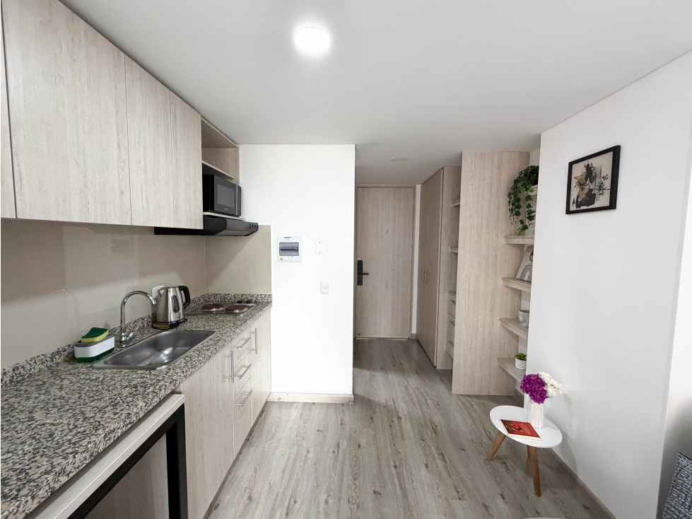 Apartaestudio para venta en la candelaria permite para rentas cortas — foto 3
