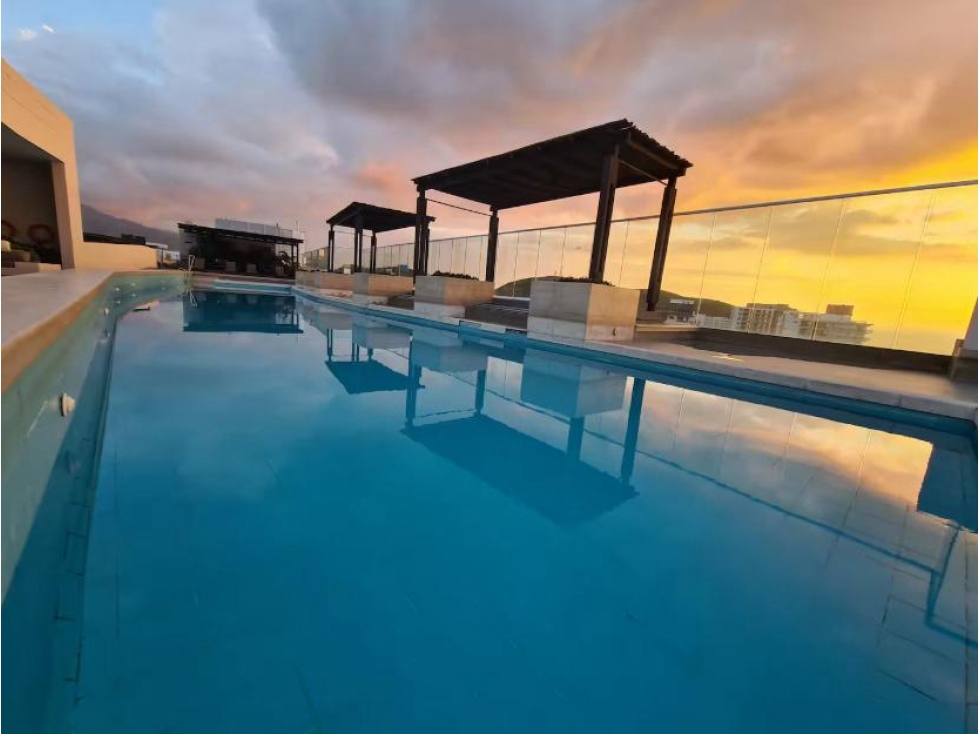 Venta apto amoblado en Santa Marta, Playa Salguero — foto 3